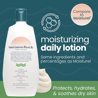 Moisture-All Lotion for Dry & Sensitive Skin | 13.5 oz by Summers Laboratories Avelisse