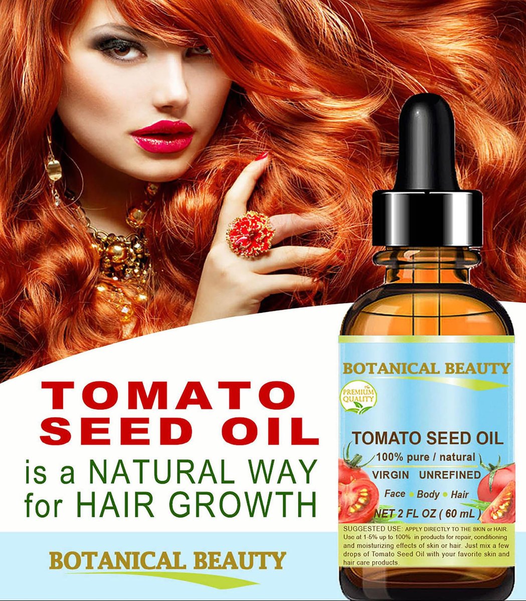 Botanical Beauty 100% Pure Virgin Unrefined Cold-Pressed Tomato Seed Oil for Face, Skin, Body, Hair, Lips, Nails - Rich in Vitamin E & Lycopene (1 Fl Oz) - görsel 5