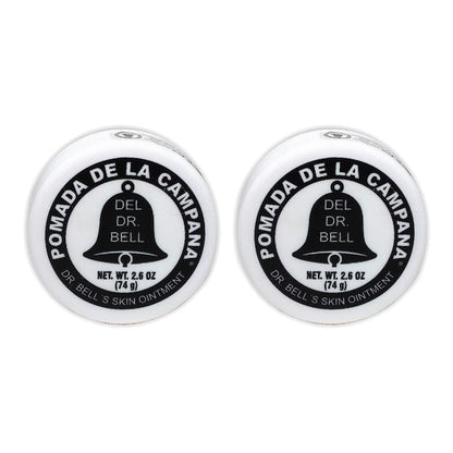 Dr Bell's Pomada De La Campana Medicated Cream - Crema Medicada 1.2 Oz (Pack of 2)