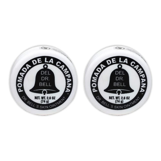 Dr Bell's Pomada De La Campana Medicated Cream - Crema Medicada 1.2 Oz (Pack of 2)