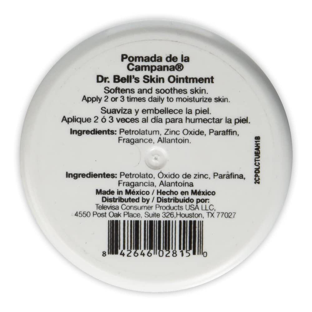 Dr Bell's Pomada De La Campana Medicated Cream - Crema Medicada 1.2 Oz (Pack of 2) - görsel 9