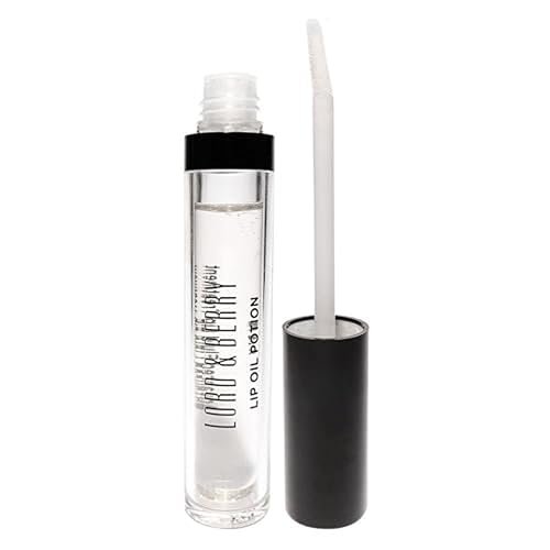 Lord & Berry Lip Oil Potion Advanced Fluid Lip Treatment – Clear Lip Oil, 0.24 oz – Relieves Dryness & Enhances Lip Texture - görsel 2