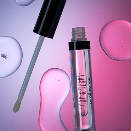 Lord & Berry Lip Oil Potion Advanced Fluid Lip Treatment – Clear Lip Oil, 0.24 oz – Relieves Dryness & Enhances Lip Texture