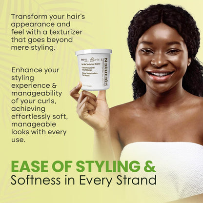 Curls & Naturals Texturizer Hair Softener with Moroccan Argan Oil - 3 Piece Set Avelisse