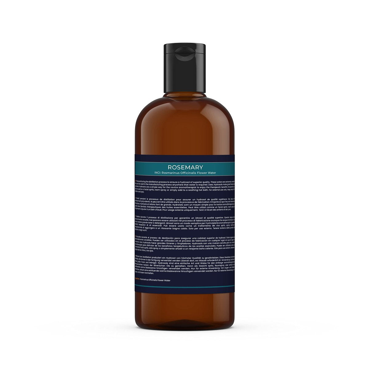 Mystic Moments Rosemary Natural Hydrosol Floral Water 1 Litre – Vegan, GMO Free for Skin, Face & Body Avelisse
