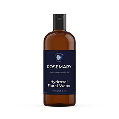 Mystic Moments Rosemary Natural Hydrosol Floral Water 1 Litre – Vegan, GMO Free for Skin, Face & Body Avelisse