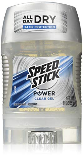 Speed Stick Anti-Perspirant Deodorant Power Clear Gel, 3 oz (Pack of 3) Avelisse