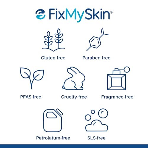 FixMySkin 1% Hydrocortisone Healing Lip Balm – Soothes Dry, Cracked & Irritated Lips, Unflavored, 0.15 oz Travel Tube - görsel 16