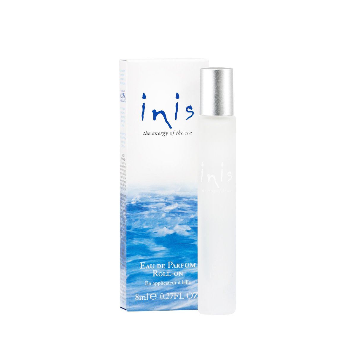 Inis the Energy of the Sea - Roll On Perfume for Women and Men, Unisex Pulse Point Eau de Parfum in a Travel Friendly Roller, Clean Ocean Fresh Aquatic Fragrance, 0.27 fl oz Avelisse
