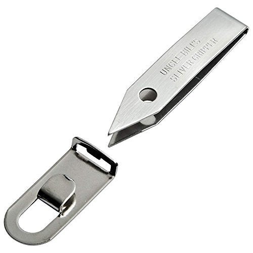 Uncle Bill's Sliver Gripper Tweezer on Key Chain Clip – Stainless Steel Industrial Tweezers - görsel 2