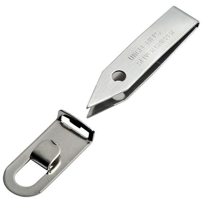 Uncle Bill's Sliver Gripper Tweezer on Key Chain Clip – Stainless Steel Industrial Tweezers