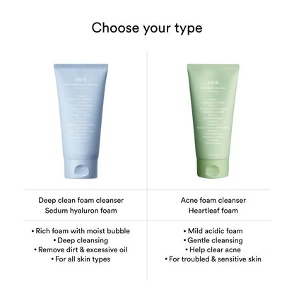 Abib Deep Clean Foam Cleanser Sedum Hyaluron Foam 150ml Avelisse