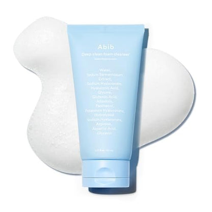Abib Deep Clean Foam Cleanser Sedum Hyaluron Foam 150ml Avelisse