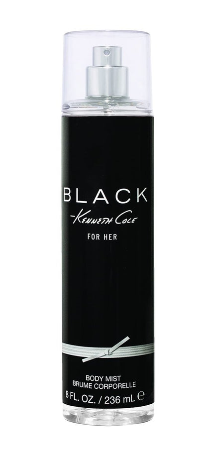 Kenneth Cole Black For Her Body Spray Mist for Women - 8 Fl Oz