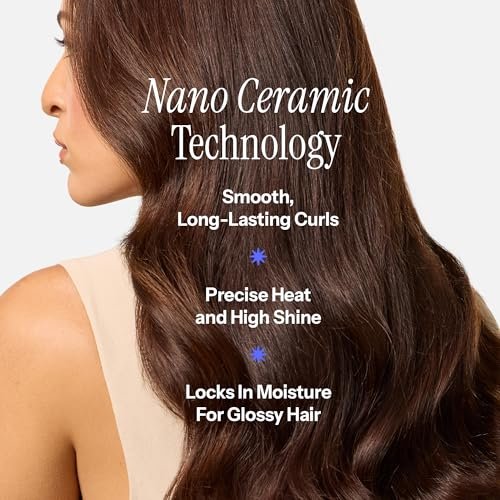HOT TOOLS Professional Nano Ceramic Extra Long Tapered Curling Iron - 3/4 to 1 1/4 Inches for Shiny, Long-Lasting Curls Avelisse