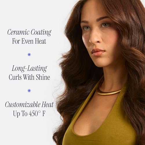 HOT TOOLS Professional Nano Ceramic Extra Long Tapered Curling Iron - 3/4 to 1 1/4 Inches for Shiny, Long-Lasting Curls Avelisse