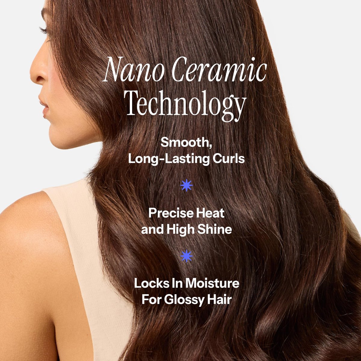 HOT TOOLS Professional Nano Ceramic Extra Long Tapered Curling Iron - 3/4 to 1 1/4 Inches for Shiny, Long-Lasting Curls Avelisse