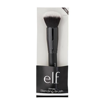e.l.f. Ultimate Blending Brush - Dome-Shaped Synthetic Makeup Brush for Foundation, Bronzer & Blush | Vegan & Cruelty-Free