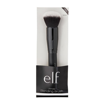 e.l.f. Ultimate Blending Brush - Dome-Shaped Synthetic Makeup Brush for Foundation, Bronzer & Blush | Vegan & Cruelty-Free