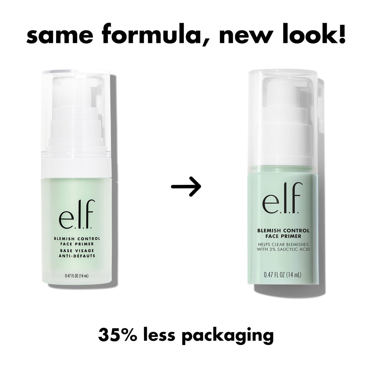 e.l.f. Blemish Control Face Primer – Soothing & Hydrating Makeup Primer for Fighting Blemishes, Grips Makeup to Last, Vegan & Cruelty-Free, 0.47 Fl Oz - görsel 6
