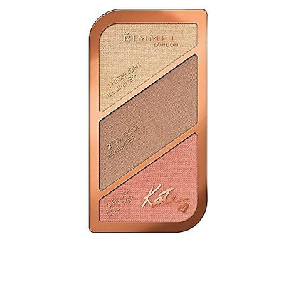 Rimmel Kate Sculpting Palette 002 Coral Glow - Highlight & Contour Duo