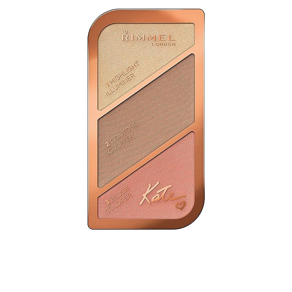 Rimmel Kate Sculpting Palette 002 Coral Glow - Highlight & Contour Duo - görsel 1