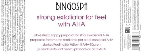 BingoSpa Premium Foot Cream & Exfoliating Scrub - Moisturizing Foot Lotion for Dry, Cracked Feet (600g) - görsel 3