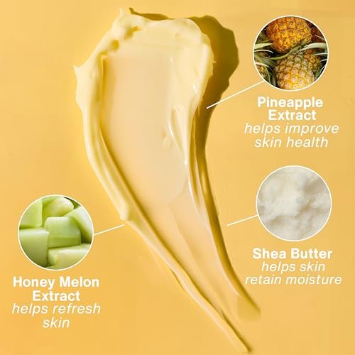 Hempz Sweet Pineapple & Honey Melon Moisturizing Body Lotion with Hemp Seed Oil, Jojoba, Vitamins A & E, 2.25 oz - görsel 10