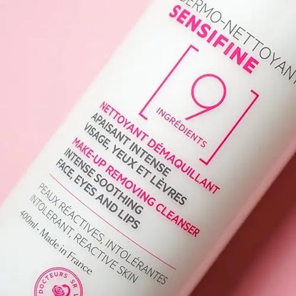 SVR Sensifine Dermo-Cleanser – Gentle Makeup Remover for Sensitive Skin, Hypoallergenic & Fragrance-Free, 13.5 fl.oz Avelisse