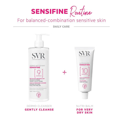 SVR Sensifine Dermo-Cleanser – Gentle Makeup Remover for Sensitive Skin, Hypoallergenic & Fragrance-Free, 13.5 fl.oz Avelisse