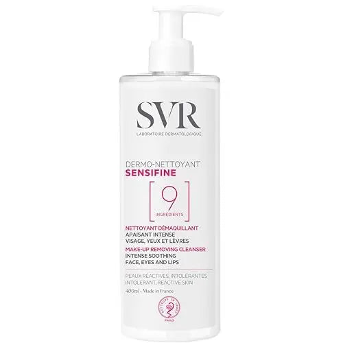 SVR Sensifine Dermo-Cleanser – Gentle Makeup Remover for Sensitive Skin, Hypoallergenic & Fragrance-Free, 13.5 fl.oz Avelisse