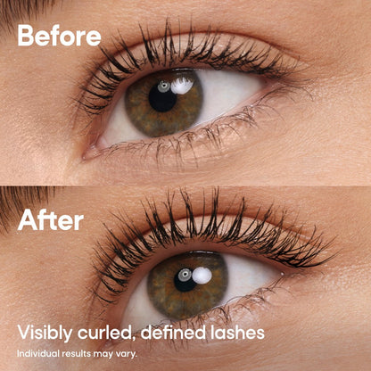 Almay Multi-Benefit Mascara, Volumizing + Lengthening, Hypoallergenic, 501 Blackest Black