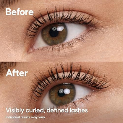 Almay Multi-Benefit Mascara, Volumizing + Lengthening, Hypoallergenic, 501 Blackest Black