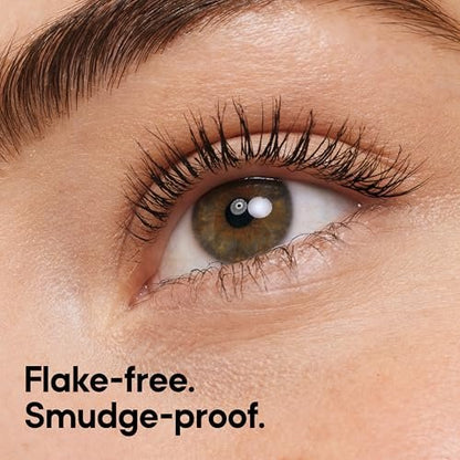 Almay Multi-Benefit Mascara, Volumizing + Lengthening, Hypoallergenic, 501 Blackest Black