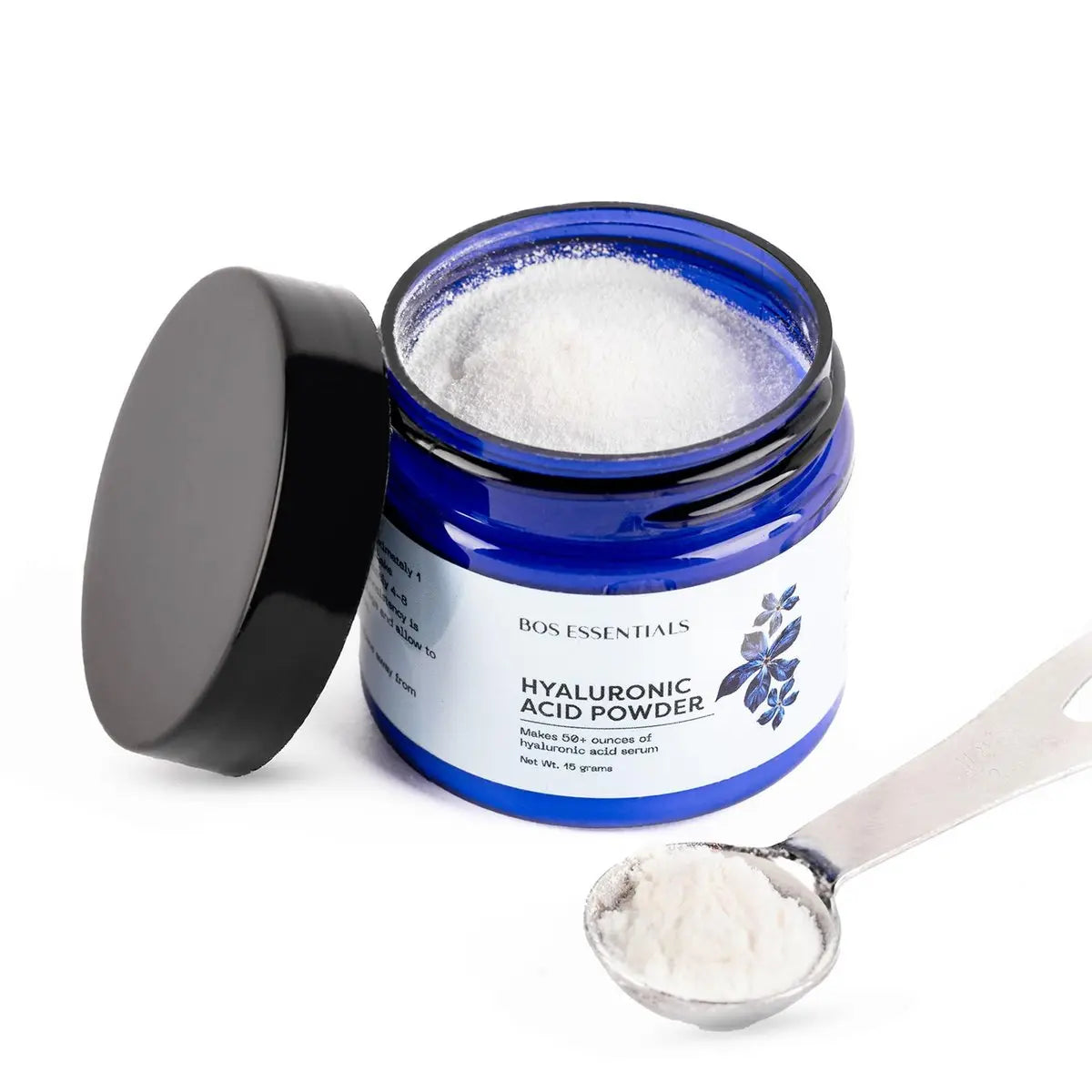 Pure Hyaluronic Acid Powder – 100% Natural, Vegan, U.S.-Made, DIY Anti-Aging Serum – Plumps & Moisturizes for Youthful Skin (~1,000 kDa) Avelisse