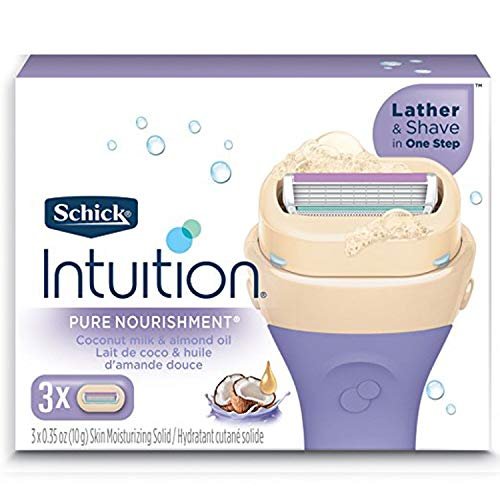 Schick Intuition Pure Nourishment Coconut Razor Refill 3 Cartridges - görsel 2