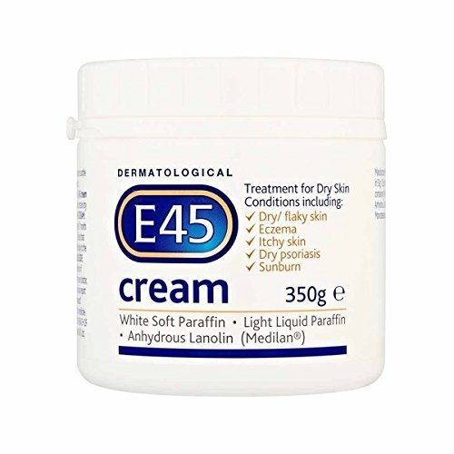 E45 Moisturising Cream 350g | Intensive Dry Skin Relief & Daily Moisturiser Avelisse