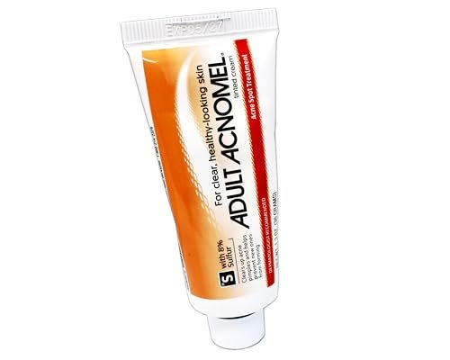 Adult Acnomel Acne Tinted Cream - 1.3 oz, Medicated Face Moisturizer Avelisse