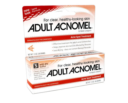 Adult Acnomel Acne Tinted Cream - 1.3 oz, Medicated Face Moisturizer Avelisse