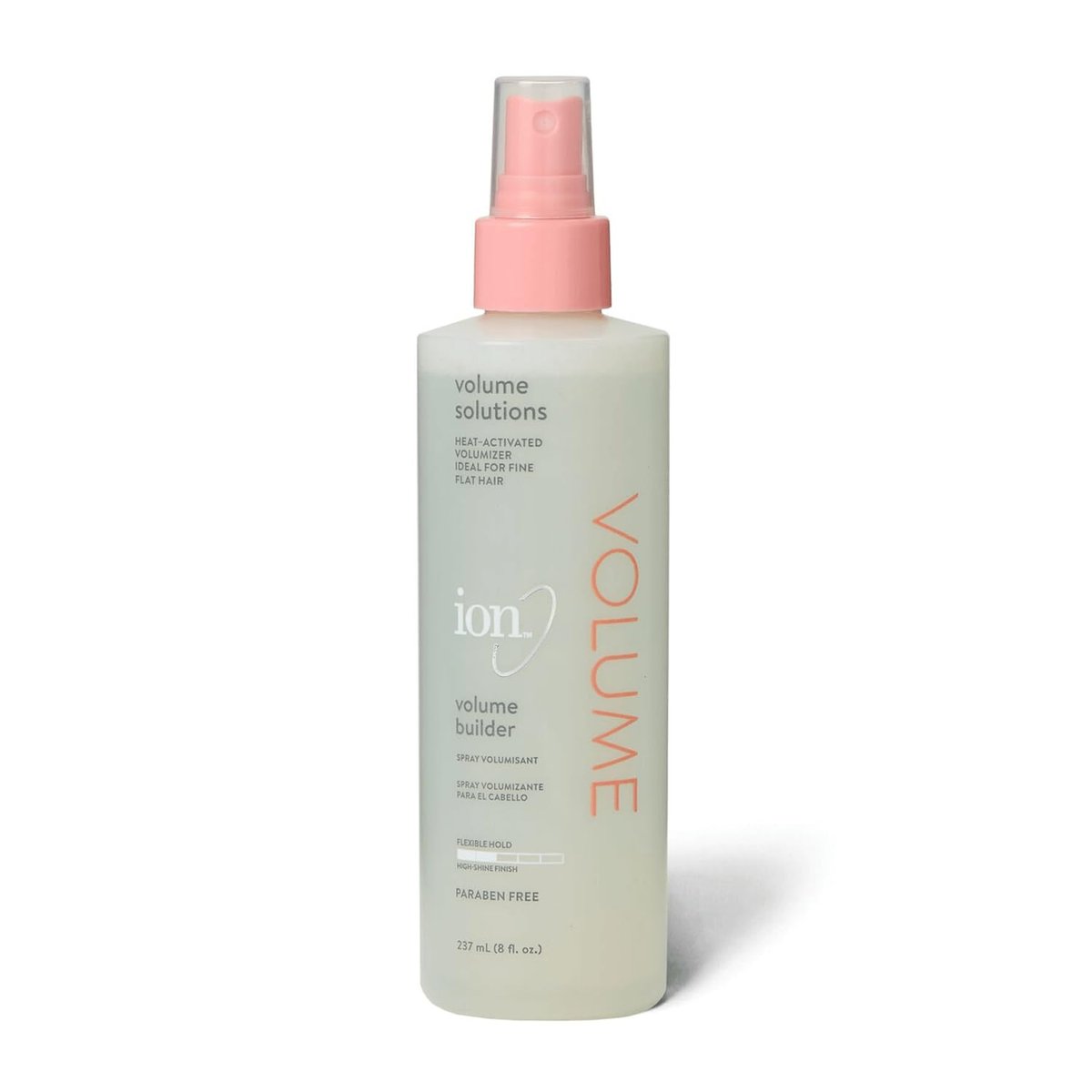 Ion Volume Builder: Vegan, Light Texture, Touchable Hold, Heat Activated for Damp or Dry Hair (8 Fl Oz) Avelisse