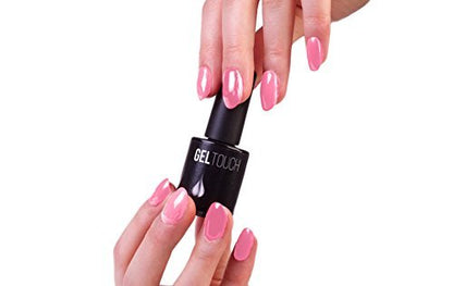 GelTouch Mini Starter Kit - Clear Acrylic Nail Polish Starter Set for At-Home Manicures