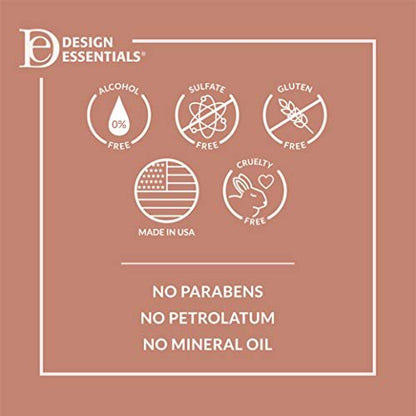 Design Essentials Natural Coconut & Monoi Curl Defining Gelée - Lightweight Frizz Control for Curly & Coily Hair, 12 oz Avelisse