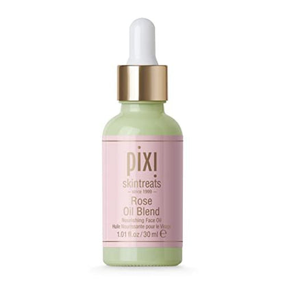 Pixi Beauty Rose Oil Blend | Nourishing Botanical Facial Serum | Youth-Preserving Oil for Radiant Skin | 1.01 Fl Oz Avelisse