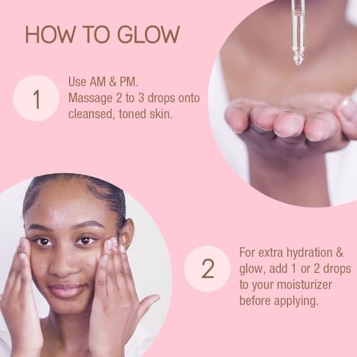 Pixi Beauty Rose Oil Blend | Nourishing Botanical Facial Serum | Youth-Preserving Oil for Radiant Skin | 1.01 Fl Oz Avelisse