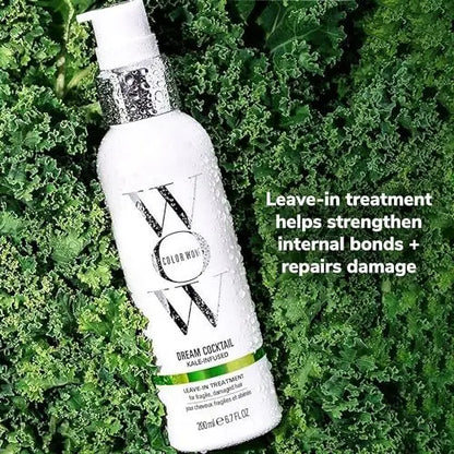 COLOR WOW Dream Cocktail Kale Infused Leave-in Treatment – Reduce Hair Breakage by 50% | Heat Protectant for Fragile, Damaged Hair Avelisse