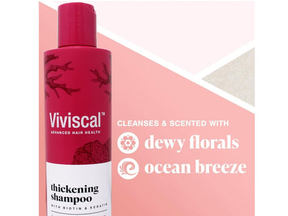 Viviscal Densifying Shampoo and Conditioner Set - 8.45 oz Each, Fine to Thin Hair, Volumizing, Thickening Hair Care Duo Avelisse
