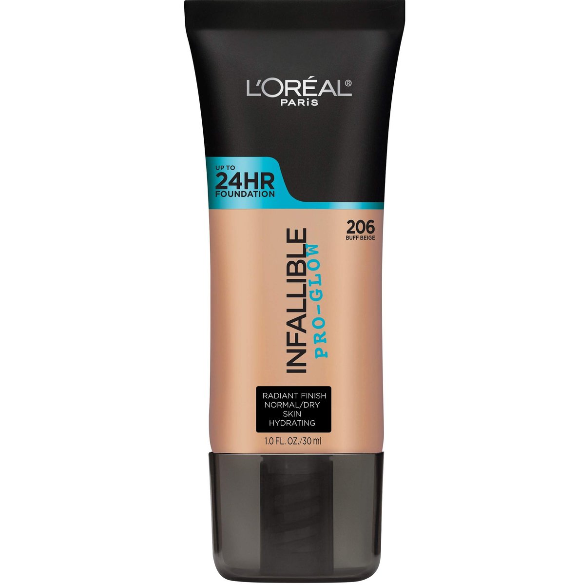 L'Oreal Paris Infallible Up to 24HR Pro-Glow Foundation - Buff Beige, 1 fl oz Avelisse