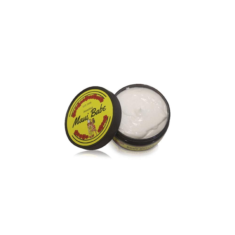 Maui Babe Body Butter – 8 oz Intensive Moisturizer for Radiant Skin Avelisse
