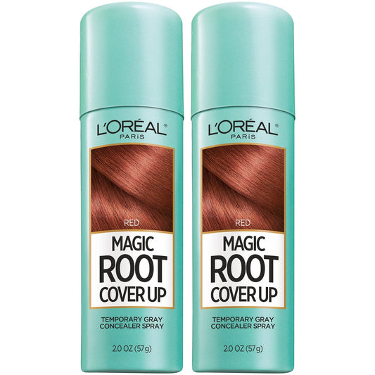 L'Oreal Paris Root Cover Up Hair Dye for Red Hair - 2 Ounce (Pack of 2) Avelisse
