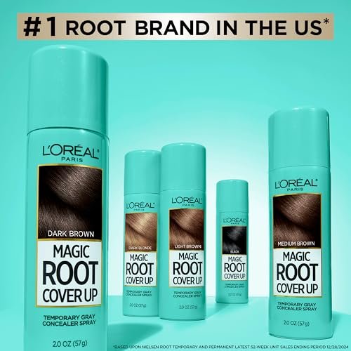 L'Oreal Paris Root Cover Up Hair Dye for Red Hair - 2 Ounce (Pack of 2) Avelisse